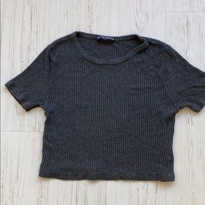 Brandy Melville gray top. OS